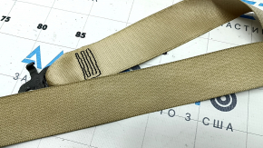 Driver's seat belt for BMW 5 F10 11-16 with squib, beige Venetobeige, dry-cleanable