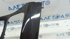 Upper center console trim for BMW 5 F10 11-16 automatic transmission, ash wood, no trim, scratches