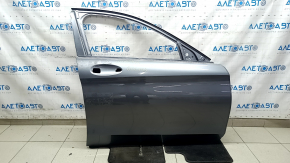 Bare front right door Mercedes C-class W205 15-21 aluminum, graphite 992, in glue