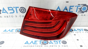 BMW 5 F10 14-16 right outer fender light scratches