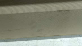 Rear shelf BMW 5 F10 11-16 beige without curtain, under the sofa, needs cleaning, scratches, broken mount