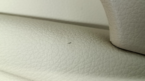 Door trim panel rear right BMW 5 F10 11-16 Dakota beige Venetobeige leather without curtain, scratches, cracks, worn handle, butt