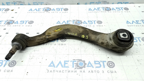 BMW 5 F10 11-16 AWD front lower right control arm, torn silent block