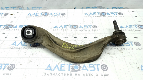 BMW 5 F10 11-16 AWD front lower left control arm, torn silent block