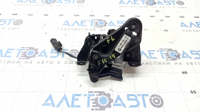 The left hood lock on a BMW 5 F10 11-16 has a broken connector.