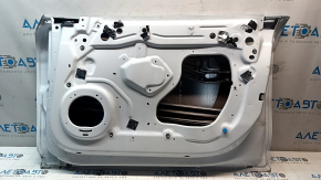 Tesla Model S 21-25 front right door assembly, white PPSW, aluminum