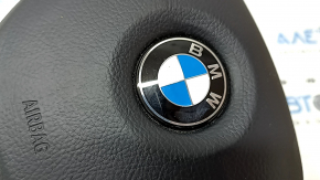 Airbag in the steering wheel, driver's side, BMW 5 F10 11-16, black, Sport, scratched