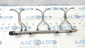 Fuel rail BMW 5 F10 14-16 3.0T N55 with sensor