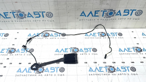 VW Beetle 12-19 passenger seat belt latch, black, with wire
