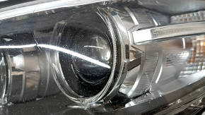 BMW 5 F10 14-16 xenon front left headlight assembly, polishable, scratched