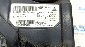 BMW 5 F10 14-16 right front headlight assembly xenon