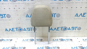 VW Atlas 18 passenger seat headrest - grey leather, ready to clean