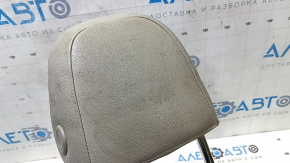 VW Atlas 18 passenger seat headrest - grey leather, ready to clean