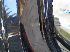Quarter wing rear right BMW 5 G30 17-23 on the body, black, non-factory hole, pokes