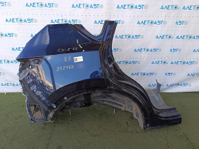 Mazda CX-5 17-24 rear right quarter wing on the body, blue
