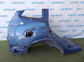 Subaru Forester 19-24 SK rear right quarter wing on the body, blue, bumpers