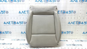 Driver's seat upholstery for VW Atlas 18-19, perforated, heated, leather, gray, ready to clean