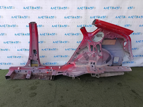 Quarter wing rear right Toyota Prius 30 10-15 on the body, red, bump