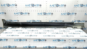 Left side sill for BMW 5 F10 11-16, white, scratches