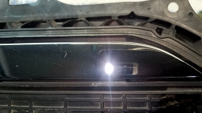 Tesla Model S 12-20 chrome interior rear right door handle, scratches