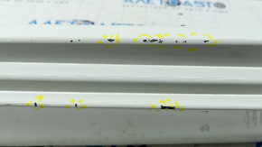 Right side sill for BMW 5 F10 11-16, white, scratches