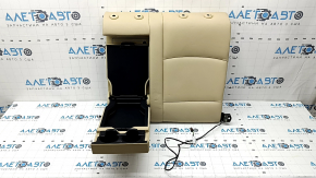 BMW 5 F10 14-16 rear left seat back, beige Venetobeige leather, worn armrest, dents on the leather, dry cleanable