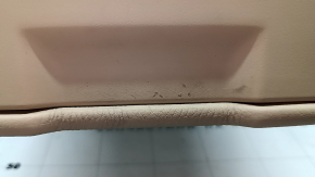 BMW 5 F10 14-16 rear left seat back, beige Venetobeige leather, worn armrest, dents on the leather, dry cleanable