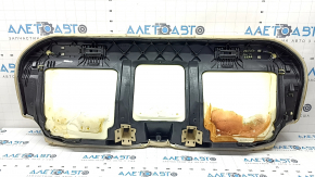 Rear seat cushion BMW 5 F10 14-16 Dakota beige leather Venetobeige, heated, needs cleaning, scratches