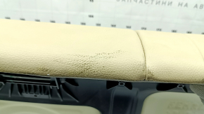 Rear seat cushion BMW 5 F10 14-16 Dakota beige leather Venetobeige, heated, needs cleaning, scratches