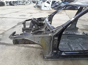 Front left quarter panel for BMW 3 F30 16-18, black