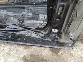 Front right quarter panel BMW 3 F30 16-18 on the body, black, dented