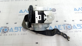 Rear left seat belt Mercedes C-class W205 15-21 black, rusty squib, contact with water