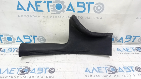 Rear left inner door sill trim for Mercedes C-class W205 15-21, black, scratches, broken fastening