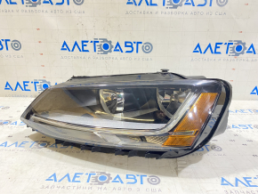 Headlight front left VW Jetta 17-18 naked USA halogen