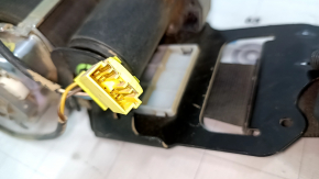 Mercedes C-class W205 15-18 black driver's seat belt, rusty squib, water contact, dry cleanable