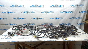 Tesla Model X 16-21 rear interior wiring