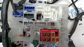 Tesla Model X 16-21 rear interior wiring