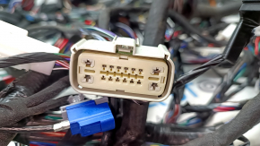 Tesla Model X 16-21 rear interior wiring