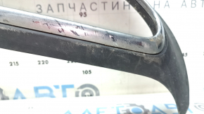 Mercedes C-class W205 300/350e/350h/400 rear bumper lip 19-21 without parking sensors, with moldings