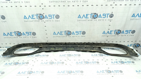 Mercedes C-class W205 300/350e/350h/400 rear bumper lip 19-21 without parking sensors, with moldings