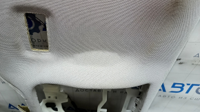 Mercedes C-class W205 19-21 headliner for panoramic windows, gray, fabric peeling, dry cleanable, no magnet