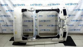 Mercedes C-class W205 19-21 headliner for panoramic windows, gray, fabric peeling, dry cleanable, no magnet