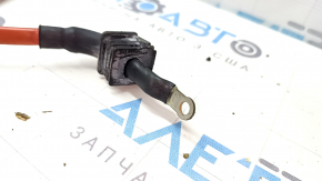 The battery wiring through the entire body of a BMW 5 F10 11-16 is cut off.
