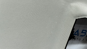 VW Atlas 24-25 headliner without panoramic windows, gray, creases, scratches, needs cleaning, broken fasteners