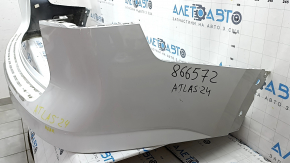 Bare rear bumper VW Atlas 21-25 white, scratches