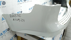 Bare rear bumper VW Atlas 21-25 white, scratches
