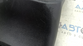 Rear center console trim with air vent deflector VW Atlas 24-25 black for 2 USB, scratches