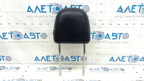 Front right headrest for VW Atlas 24-25, black leather with white stitching