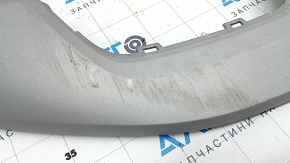 VW Atlas 24-25 front bumper lip trim, silver, scratches