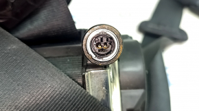 Driver's seat belt with tensioner for VW Atlas 24-25 black